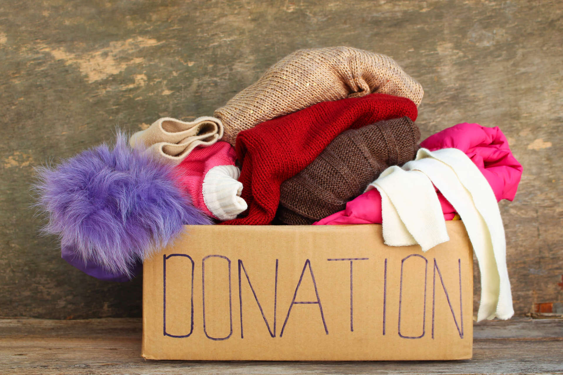 clothes donations